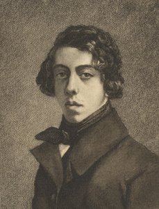 Retrato de Théodore Chassériau, 1893 de Felix Bracquemond