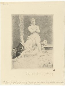 Estatua La Résistance (Resistencia) de Alexandre Falguière y soldados durante el asedio de París La Resistencia Siège de Paris en 1870 (título de la serie)