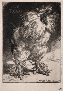 el gallo francés de Felix Bracquemond