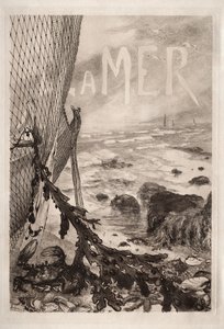El mar, 1905 de Felix Bracquemond