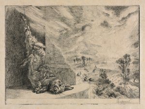 El Conejo Salvaje de Felix Bracquemond