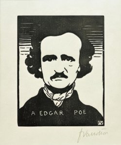 A Edgar Poe de Felix Edouard Vallotton