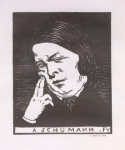 A Schumann de Felix Edouard Vallotton