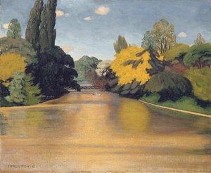 Bois de Boulogne, Las St. James, 1918 de Felix Edouard Vallotton