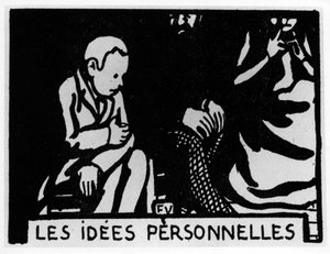 Cabeza de Zanahoria: “ideas personales” escrito por Jules Renard, ed. Flammarion (ilustración) de Felix Edouard Vallotton