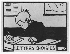 Carrot Poil: "cartas escogidas", Jules Renard, ilustración de Felix Vallotton, ed. Flammarion de Felix Edouard Vallotton