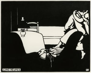 Cinco horas de Felix Edouard Vallotton