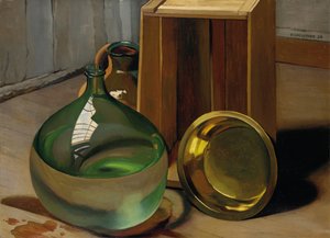 Dame-jeanne y caja, 1925 de Felix Edouard Vallotton