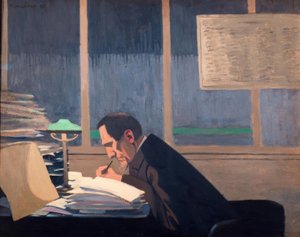 Félix Fénéon en la Revue Blanche de Felix Edouard Vallotton