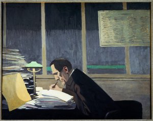 Félix Fénéon en la Revue Blanche de Felix Edouard Vallotton