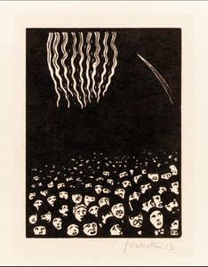 Fuegos Artificiales de Felix Edouard Vallotton