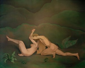 Hombre y mujer de Felix Edouard Vallotton