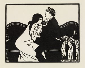 La Bella Epingle, 1897 de Felix Edouard Vallotton