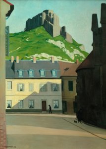 El castillo Gaillard y la plaza de Andelys