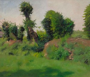 La haie, Honfleur, 1909 de Felix Edouard Vallotton
