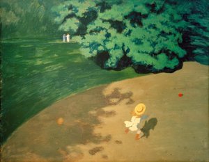 El globo de Felix Edouard Vallotton