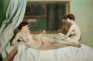 El descanso de las modelos