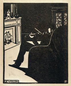 El violín de Felix Edouard Vallotton