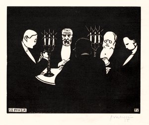 Póker de Felix Edouard Vallotton
