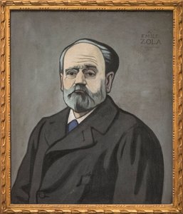 Retrato de Emile Zola
