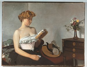Suiza, Berna, Mujer Leyendo