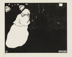 La partida, 1895 de Felix Edouard Vallotton