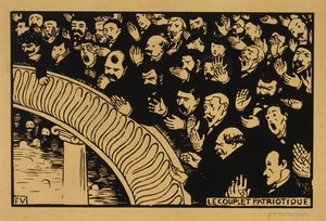 La canción patriótica de Felix Edouard Vallotton