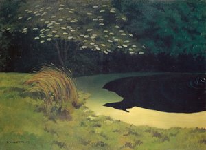 El estanque de Felix Edouard Vallotton