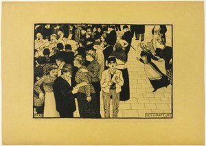 Los cantantes de Felix Edouard Vallotton