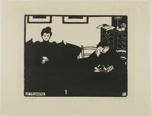 El triunfo, placa dos de Intimidades de Felix Edouard Vallotton