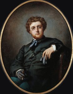 Retrato del compositor Georges Bizet 1838-1875, ca 1865 de Felix Henri Giacomotti