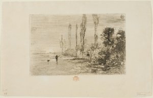 Mañana de otoño de Felix Hilaire Buhot