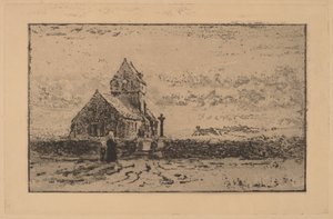 La iglesia de Jobourg