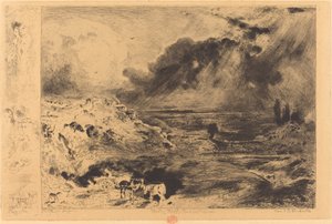 La tormenta de Felix Hilaire Buhot