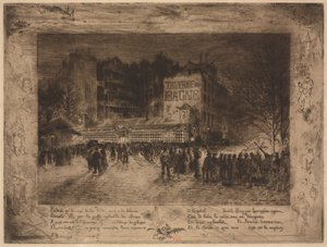 La Place des Martyrs y la Taverne du Bagne