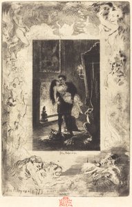 Les Adieux, 1879-1880 de Felix Hilaire Buhot