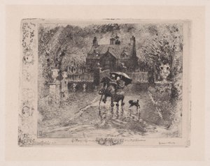 Los vecinos del campo de Felix Hilaire Buhot