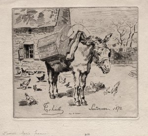 La mula, Marie-Jeanne de Felix Hilaire Buhot