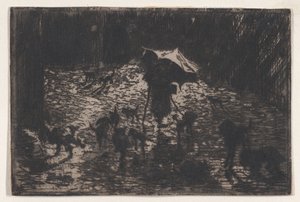 Los Merodeadores Nocturnos, 1865-98 de Felix Hilaire Buhot