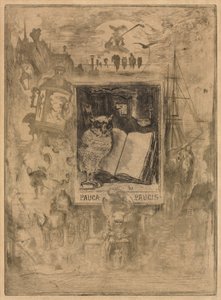 El Búho, 1883 de Felix Hilaire Buhot