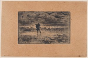 El pintor de marinas de Felix Hilaire Buhot