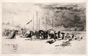 La tormenta en Trouville