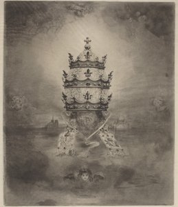 La tiara, 1888. de Felix Hilaire Buhot