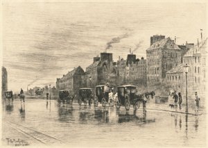 Una Mañana de Invierno en el Quai de l