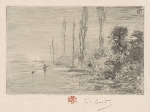 Una mañana de otoño de Felix Hilaire Buhot