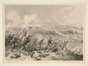 Batalla de Gettysburg de Felix O. C. Darley