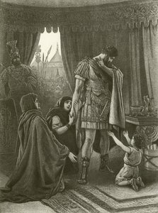 Coriolano. Acto V, Escena III de Felix Octavius Carr Darley