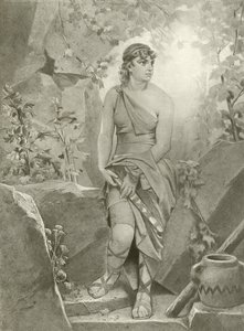 Cimbelino. Acto III, Escena VI de Felix Octavius Carr Darley