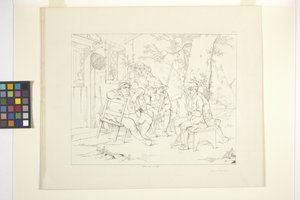 Ilustraciones de Rip Van Winkle, Lámina 3 (litografía)