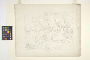 Ilustraciones de La leyenda de Sleepy Hollow, lámina 6 (litografía) de Felix Octavius Carr Darley